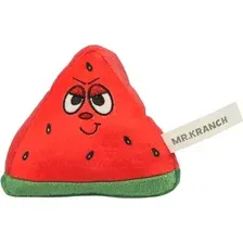 Игрушка для собак Mr. Kranch Арбузик с пищалкой и шуршащими элементами / MKR543875
