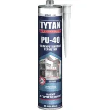 Герметик полиуретановый Tytan PU 40, белый, 310 мл
