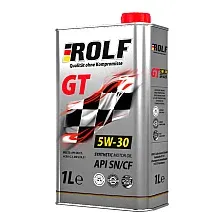 Моторное масло Rolf GT SAE 5W30 SN/CF / 322233 (1л)
