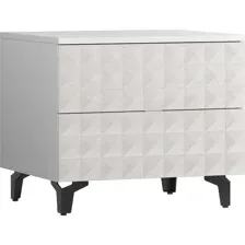 Стол-консоль Сенира Shtabe Simple 7003 эко, травертин/белый/черный