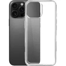 Чехол для телефона BoraSCO Silicone Case для Apple iPhone 16 Pro Max 73526 (прозрачный)