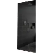 Душевая стенка MaybahGlass 109x195 / MGD-682-5у (графитовое матовое стекло/хром матовый)