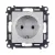 Розетка Legrand Valena Life 753621 (алюминий)