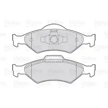Тормозные колодки дисковые передняя ось VALEO 301563