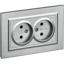 Розетка IEK Brite BR-R20-10-K47-F