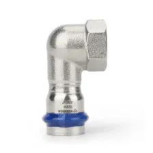 Угольник раструбный Varmega Inox Press с внутренней резьбой 15x1/2"