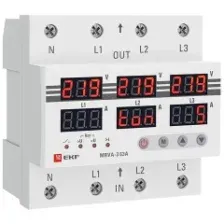 Реле напряжения EKF MRVA-3 63A