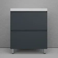 Symbolite Тумба под умывальник Манхэттен 60 Plus 2 ящика (графит)