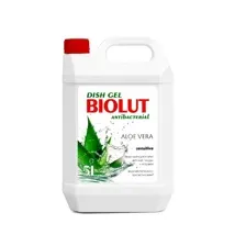 Средство для мытья посуды Biolut с антибактериальным эффектом (5л)