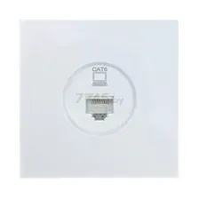 Розетка компьютерная Lezard Zima 704-0288-140 (белый)