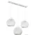 Подвесная люстра Toplight Lizbeth TL1612L-03WH