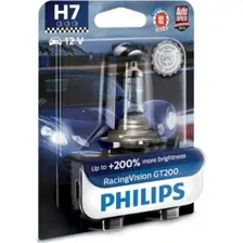 Галогенная лампа Philips H7 RacingVision GT200 1шт