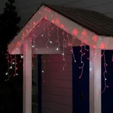 Гирлянда бахрома Luazon 160 LED 3х0.6м (красный) 4356987
