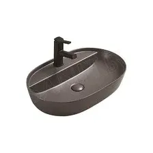 Умывальник CeramaLux 78325MDH / 78325XMDH (61х40 / серый матовый)