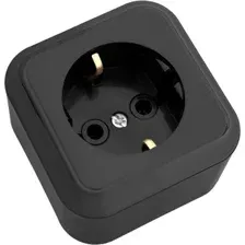 Розетка Bylectrica РА16-254 (черный)