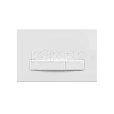 Кнопка для инсталляции BERGES ATOM Line (белая) 049226