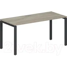 Письменный стол Norden 160x80x75 / SG.209.OL.63.AN (антрацит/дуб светлый)