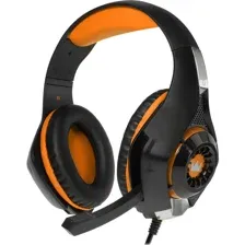 Наушники игровые Crown CMGH-102T Black/Orange