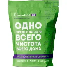 Пятновыводитель-отбеливатель кислородный GreenFIELD Эко БХ-72 (1кг, дойпак)