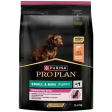 Сухой корм для собак Pro Plan Optiderma Puppy Small&Mini Sensitive Skin 3 кг