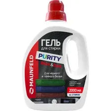 Гель для стирки MAUNFELD Purity Black&Dark MWL2000PB (2 л)
