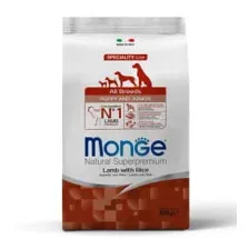 Сухой корм Monge Dog Speciality Line Puppy&Junior для щенков мелких пород, из ягненка с рисом, 800гр.