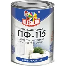 Эмаль Olecolor ПФ-115 универсальная 1.8 кг (кремовый)