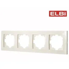Рамка Elbi Vega 510-010300-228 (кремовый)