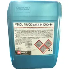 Моторное масло Venol Truck Max CJ4 10W-30 E6 CJ-4/CI-4 E6/E9 20л