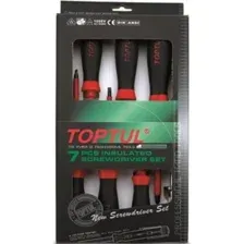 Набор диэлектрических отверток Toptul GAAE0704, 7шт