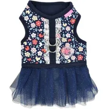 Шлея Pinkaholic Crocus NAUA-HD7631-NY-L (синий)