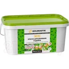 Краска Goldbastik BT 10 для садовых деревьев 6.8 кг