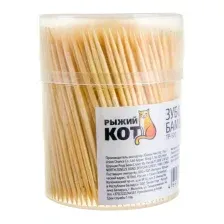 Зубочистки Рыжий кот TP-500 (500шт)