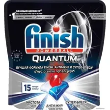 Капсулы для посудомоечной машины Finish Quantum Ultimate дойпак (15 шт)