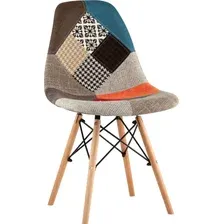 Стул Stool Group DSW (пэчворк)