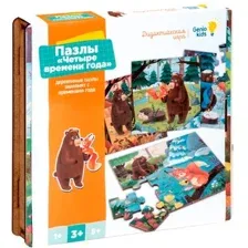 Мозаика/пазл Genio Kids Четыре времени года PVG