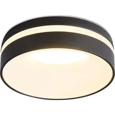 Точечный светильник Ambrella MR16 TN3306 BK/FR (черный/белый матовый)