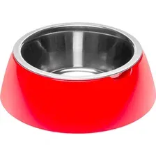 Миска для животных Ferplast Jolie SM, красный, 0.5 л