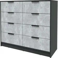 Комод Интерлиния Концепт КТ-К117 (бетон/антрацит)