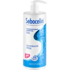 Шампунь и бальзам для волос Sebocelin гиалуроновый, основной уход, 1 л