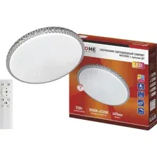 Светильник светодиодный In Home Comfort Mystery, 55Вт, 230В, 3000-6500K, 4400Лм, с пультом ДУ, 400x70мм
