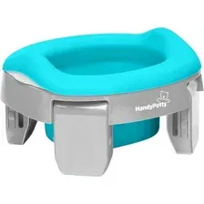Дорожный горшок Roxy Kids HandyPotty 3 в 1 HP-255G (серый/мятный)