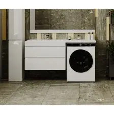 Symbolite Тумба с умывальником Даллас 150 Люкс Plus 2 ящика + Даллас 150x48.2 (подвесная, левый, эмаль белый)