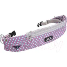  сумка для дрессуры Doog Walkie Belt WB19 (розовый с каплями)