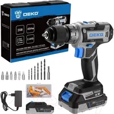 Аккумуляторная дрель-шуруповерт Deko DKCD20V PRO / 080-1001
