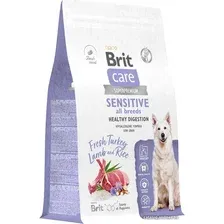 Сухой корм для собак Brit Dog Adult Sensitive Healthy Digestion с индейкой и ягненком 3 кг