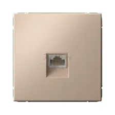Розетка компьютерная SYSTEME ELECTRIC ArtGallery песочный (GAL001283)