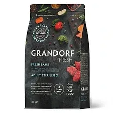 Grandorf Fresh Adult Sterilised (Ягненок и батат) 2 кг