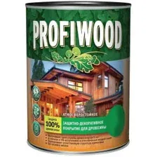 Защитно-декоративное покрытие для древесины PROFIWOOD красное дерево 2.5 л / 2.3 кг