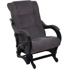 Кресло-маятник Сенатор (1кор) (Verona Antrazite Grey, Венге)